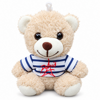 Paris Souvenir Plush Teddy Bear (Assorted Outfits)