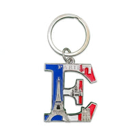 Porte-clés lettre personnalisée – Anneau de clé en métal personnalisé