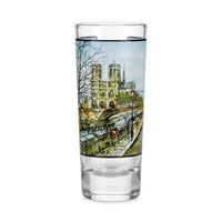 Paris French Heritage Collectible Souvenir Shot Glass Series