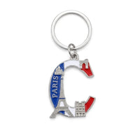 Porte-clés lettre personnalisée – Anneau de clé en métal personnalisé