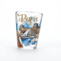 Paris French Heritage Collectible Souvenir Shot Glass Series