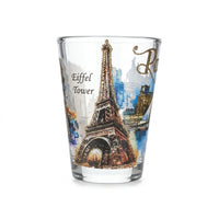 Paris French Heritage Collectible Souvenir Shot Glass Series