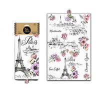 Paris Voyage Illustrated Kitchen Towel