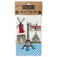 Paris Voyage Illustrated Kitchen Towel