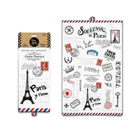 Paris Voyage Illustrated Kitchen Towel