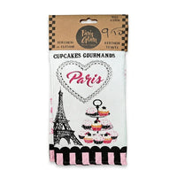 Paris Voyage Illustrated Kitchen Towel