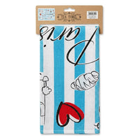 Paris Voyage Illustrated Kitchen Towel