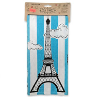 Paris Voyage Illustrated Kitchen Towel