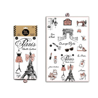 Paris Voyage Illustrated Kitchen Towel