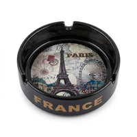 Ceramic Tourist Souvenir Ashtray Collection