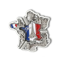 Paris Tourist Souvenir Metal Ashtray Collection