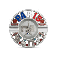 Paris Tourist Souvenir Metal Ashtray Collection