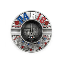 Paris Tourist Souvenir Metal Ashtray Collection