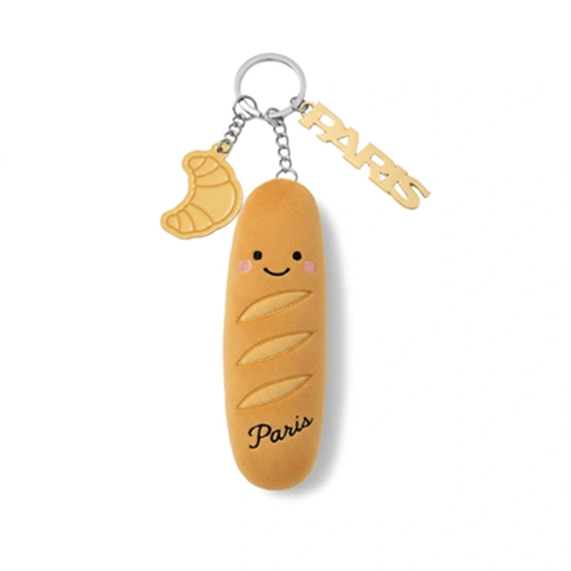 Kids French Capybara Plush Keychain