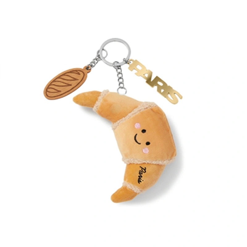 Kids French Capybara Plush Keychain