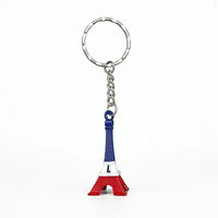 Classic Eiffel Tower Keychain – Vintage Style Metal Souvenir Ring