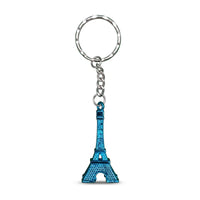 Classic Eiffel Tower Keychain – Vintage Style Metal Souvenir Ring