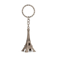 Classic Eiffel Tower Keychain – Vintage Style Metal Souvenir Ring
