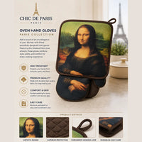 Chic de Paris Oven Mitt & Pot Holder Set