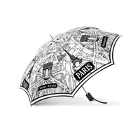 Paris Style Auto-Open & Close Folding Umbrella