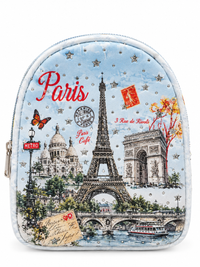 Mini sac à dos à paillettes pour enfant Paris
