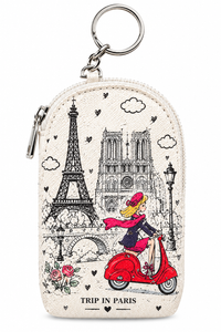 Mini sac à dos à paillettes pour enfant Paris