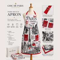 Chic de Paris Sketch Apron
