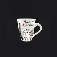 Paris Landmark Mug with Matching Spoon