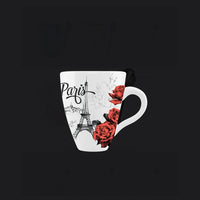 Paris Landmark Mug with Matching Spoon