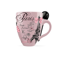 Paris Landmark Mug with Matching Spoon