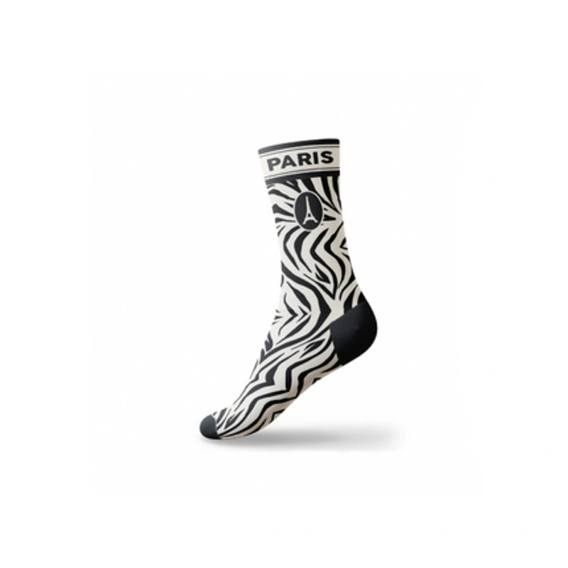 Paris Themed Fashion Crew Socks