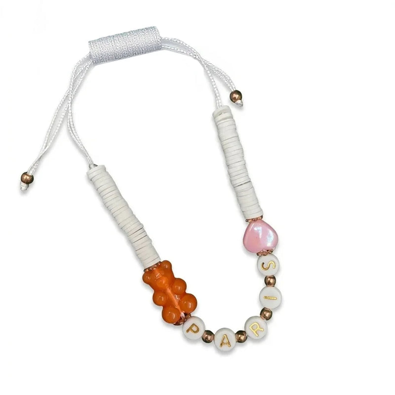 Kids Paris Charm Cord Bracelet