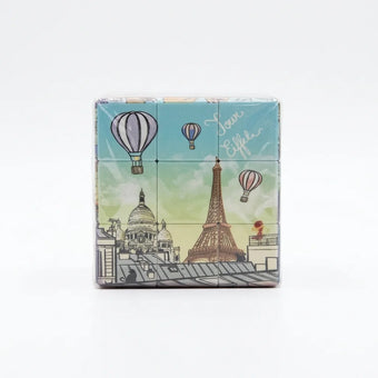 Kids Paris Sky 3x3 Puzzle Cube
