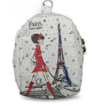 Mini sac à dos à paillettes pour enfant Paris