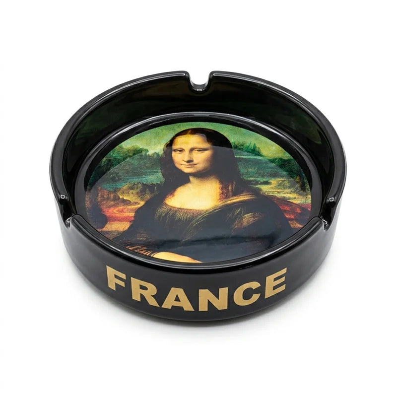 Ceramic Tourist Souvenir Ashtray Collection