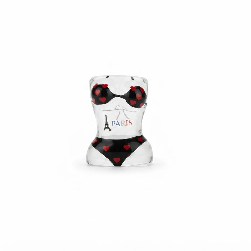 Paris Bikini Torso Glass