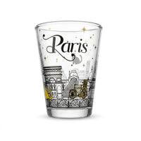 Paris French Heritage Collectible Souvenir Shot Glass Series