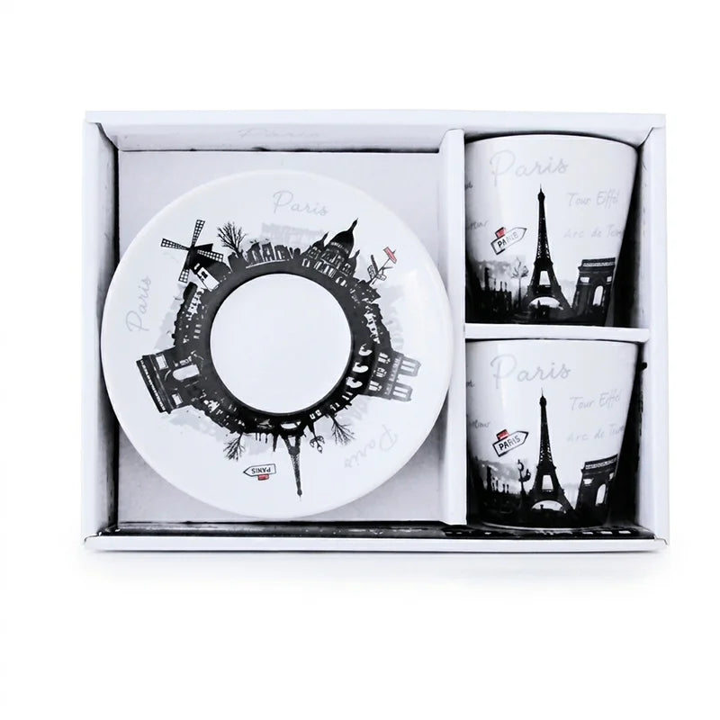 Paris Architectural Espresso Set