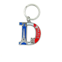 Porte-clés lettre personnalisée – Anneau de clé en métal personnalisé