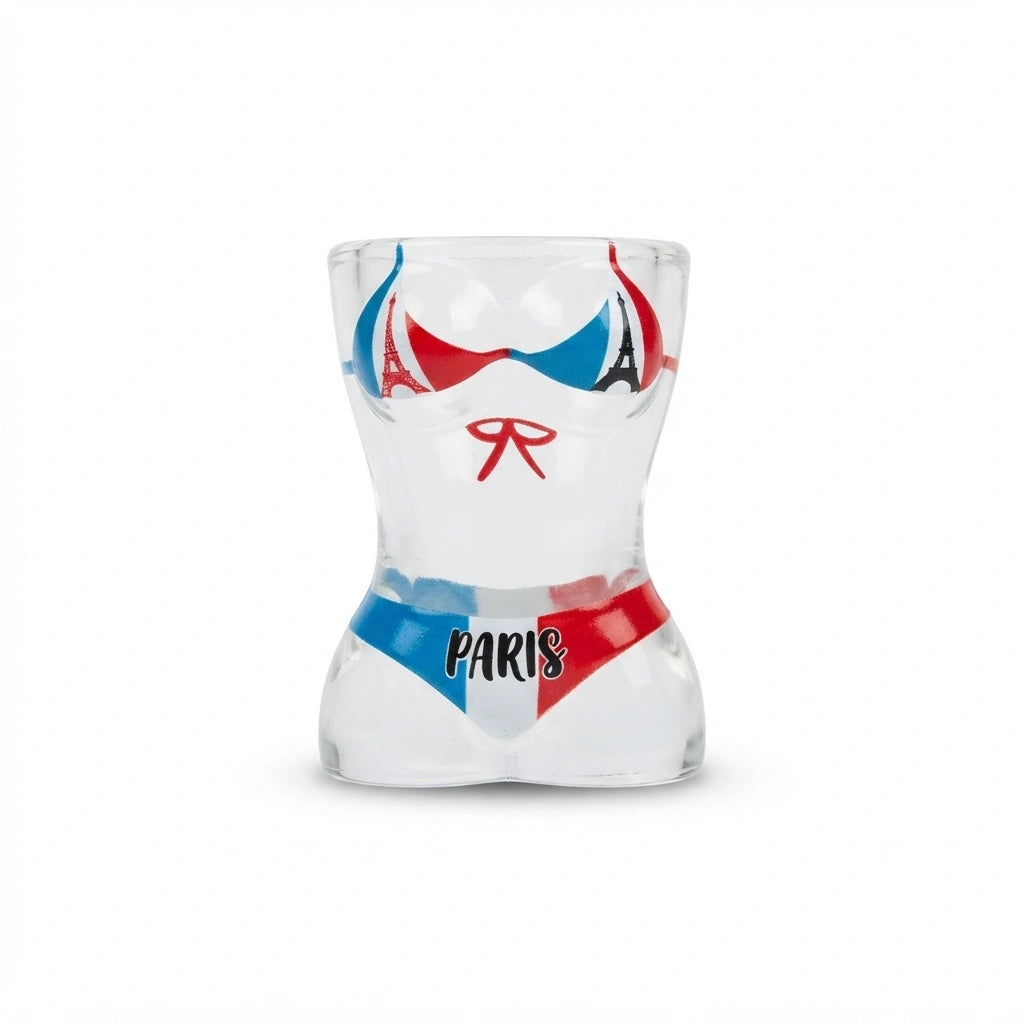 Buste de bikini en verre de Paris