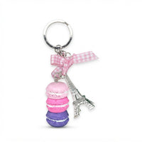 Parisian Charm Keychains – Iridescent Bear, Unicorn & Eiffel Tower Collection