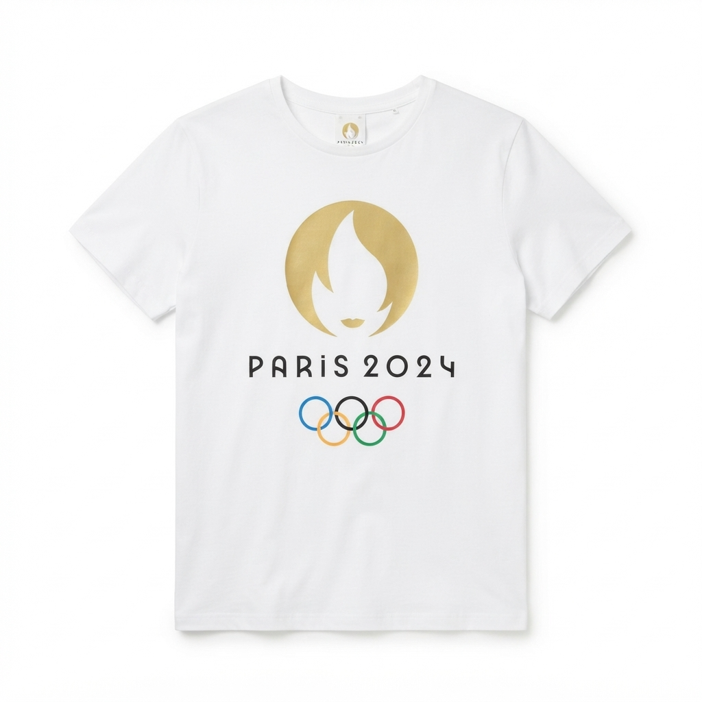T-shirt en coton Paris 2024