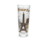 Paris French Heritage Collectible Souvenir Shot Glass Series