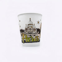 Paris French Heritage Collectible Souvenir Shot Glass Series