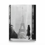 Vintage Eiffel Tower Postcard