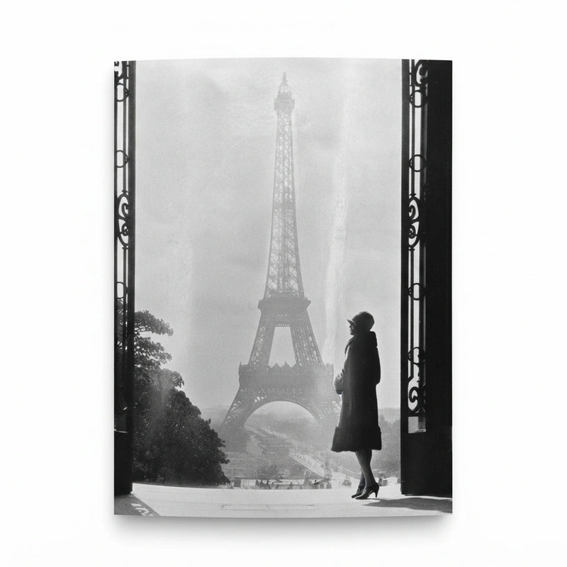 Vintage Eiffel Tower Postcard