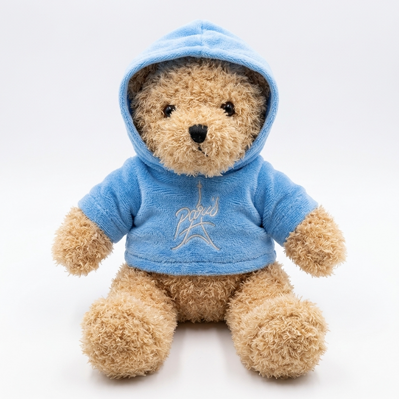 Paris Souvenir Plush Teddy Bear (Assorted Outfits)
