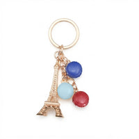 Parisian Charm Keychains – Iridescent Bear, Unicorn & Eiffel Tower Collection