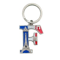 Porte-clés lettre personnalisée – Anneau de clé en métal personnalisé