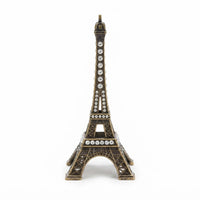 Miniature statue réplique de la tour Eiffel avec strass diamantés